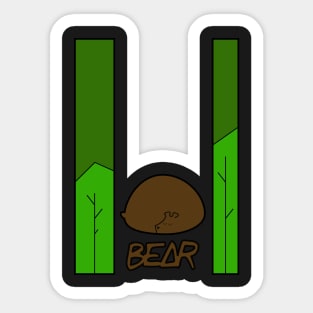 Sleeping Bear Sticker